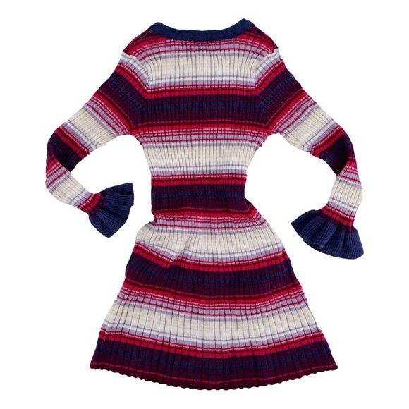 Gymboree Girls Infant Knit Dress Striped Long Sleeve 18-24 mos New - Picture 3 of 3